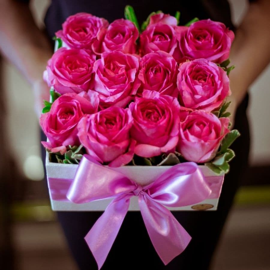 Rose & Gold Anniversary Box